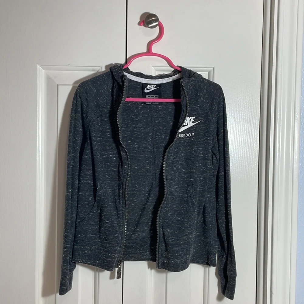 Nike Sportswear Vintage Full Zip Little Kids' (Girls') Hoodie Sz 6x